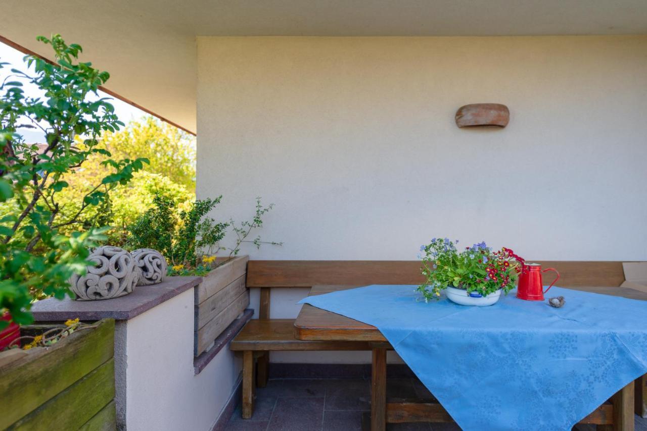 Ferienwohnung Haus Bellutti Tramin an der Weinstraße Exterior foto